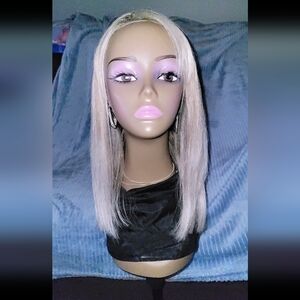 Blonde HUMAN Hair Wig by Uniwigs